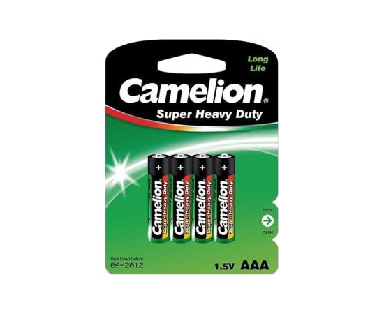 Camelion R03P-BP4G AAA/LR03 Super Heavy Duty 4 pc(s) Baterijas un akumulatori