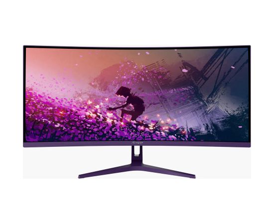 Arozzi Nova 34 " VA UWQHD 21:9 165 Hz 1 ms 3440 x 1440 pixels 350 cd/m² HDMI ports quantity 2 Purple LED / LCD мониторы