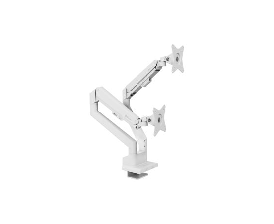 Arozzi Desk Mount Neo Duo - Gas Spring Monitor Arm AZ-ALZARE-NEO-DUO-WT Tilt, Swivel, Rotation Maximum weight (capacity) 9 kg White Крепления для телевизоров