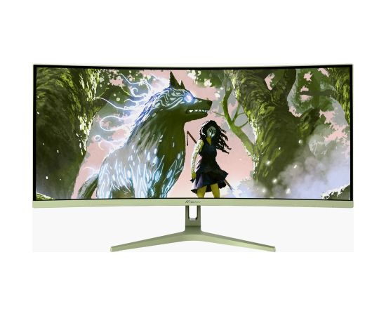 Arozzi Nova 34 " VA UWQHD 21:9 165 Hz 1 ms 3440 x 1440 pixels 350 cd/m² HDMI ports quantity 2 Forest Green LED / LCD мониторы