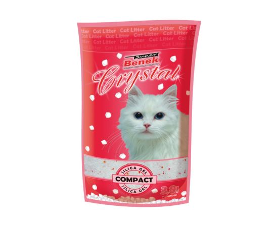 Super Benek Certech Cat Litter Super Crystal Compact Natural - Silicone Cat Litter 13 kg Kaķu pakaiši