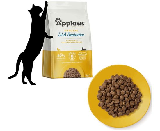 Applaws Cat Dry Senior Chicken 2kg Сухой корм для кошек