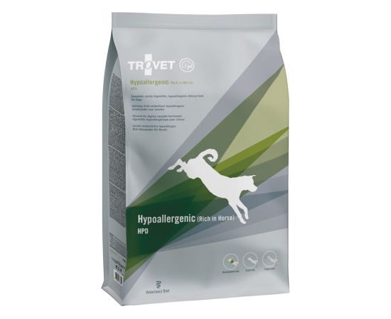TROVET Hypoallergenic HPD Horse - dry dog food - 3kg Suņu barība