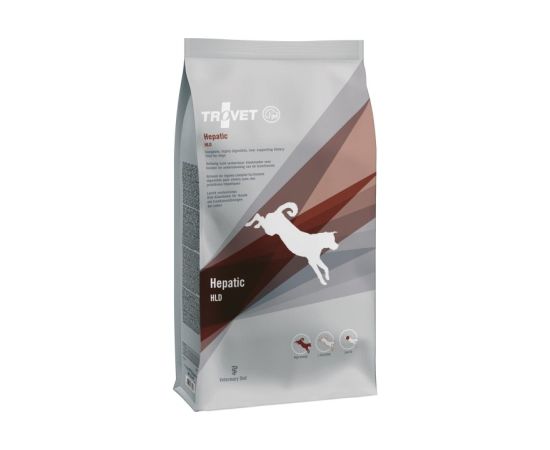TROVET Hepatic HLD with chicken - dry dog food - 12,5 kg Suņu barība