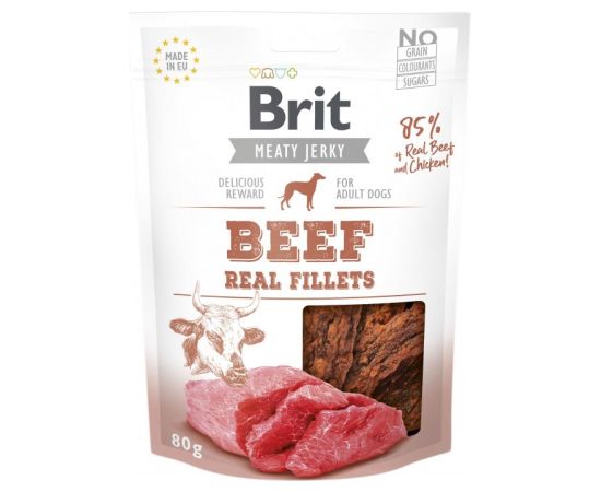 Brit 8595602543694 dog / cat treat Snacks Beef 200 g Barība