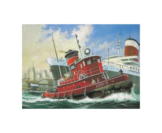 Revell Harbour tug Figūriņas un varoņi