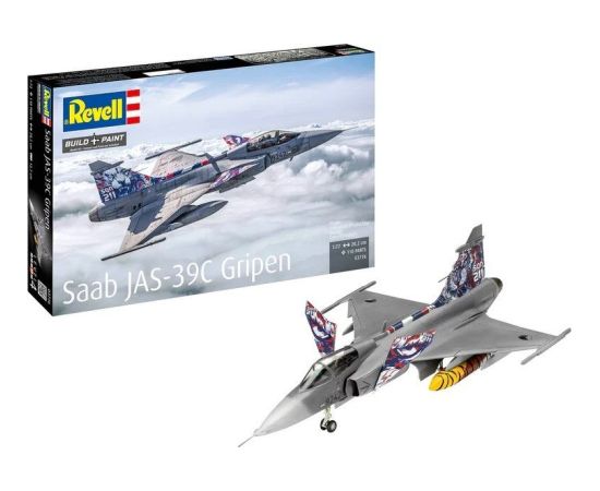 Revell Model plastikowy samolot saab jas 39c gripen 1/72 Figūriņas un varoņi