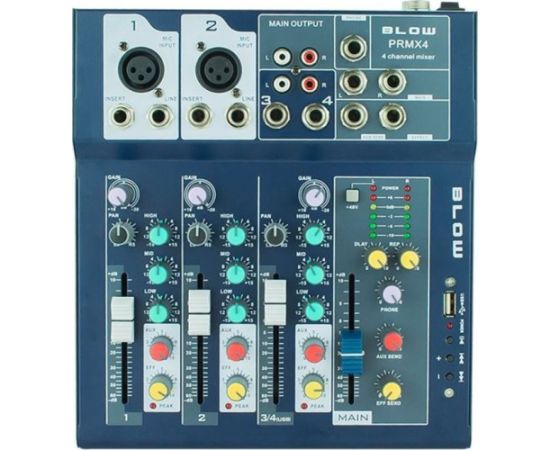 Blow Mikser analogowy 4 kanały Jaunumi - Audio-Video