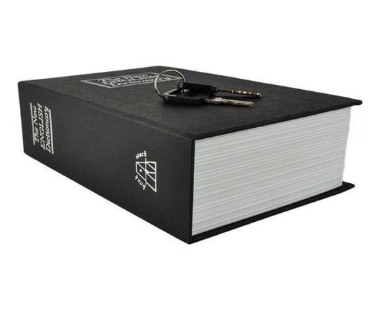 Iso Trade Sejf kasetka ukryta w książce na zamek 18cmx11,5cm Новости - Для офиса