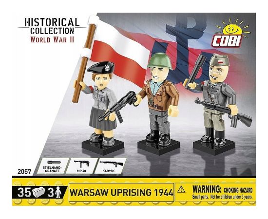 Figurka XXX_Cobi Klocki (Cobi) Figurki Powstańców warszawskich 1944 zestaw Фигурки и герои