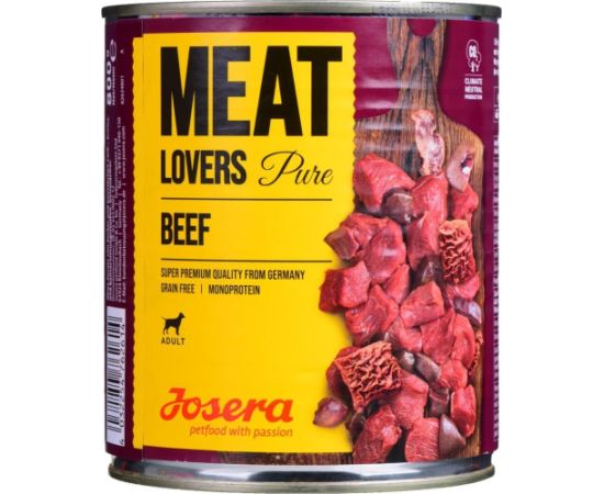 Josera Meatlovers Pure Wołowina  800g Suņu barība