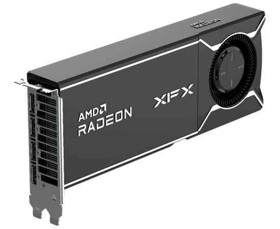 XFX AMD Radeon AI Pro R9700 Blower, 32GB GDDR6 4xDP, AMD RDNA 4 Grafiskās video kartes
