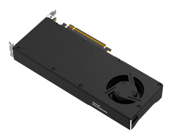 XFX AMD Radeon AI Pro R9700 Blower, 32GB GDDR6 4xDP, AMD RDNA 4 Grafiskās video kartes