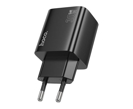 Сетевая зарядка Hoco N56 30W GaN 2xUSB-C/2xUSB-A черная Зарядные устройства