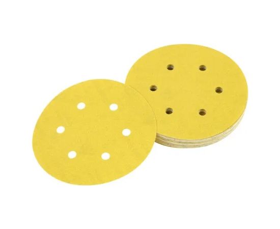 Daudzfunkcionālajām orbitālajām slīpmašīnām paredzētā smilšpapīra loksnes DeWalt DT3122-QZ; 150 mm; K60; 10 gab. Различные диски