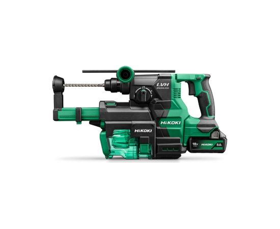 Akumulatora perforators Hikoki DH1826DAWUZ; SDS-plus; 18 V; 2x5,0 Ah akum. Перфоратори и отбойные молотки