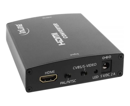 Adapter AV InLine HDMI - S-Video - RCA (Chinch) (65006) Jaunumi - Datori