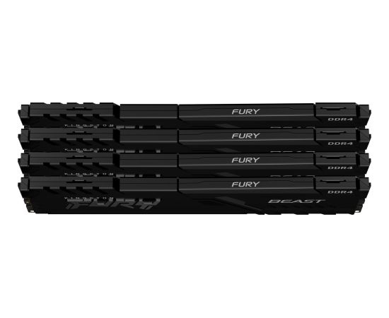 Kingston Fury Beast memory, DDR4, 32GB, 3200MHz, CL16 (KF432C16BBK4 / 32) Новинки Компьютерная техника