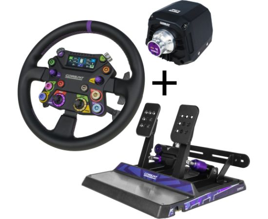 Conspit ARES APEX Wheelbase + 310 APEX-Lenkrad + CPP APEX2 Pedalset - Bundle Aудио-видео