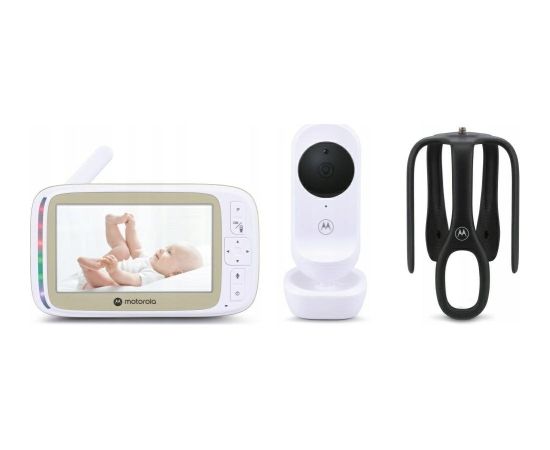 Niania Motorola VM45 Connect Baby Monitor 5" Wi-Fi With Stargrip Mazuļu uzraudzības ierīces