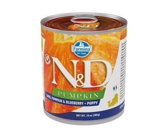 Farmina FARMINA N&D DOG LAMB&PUMPKIN&BLUEBERRY PUPPY 285g Suņu barība