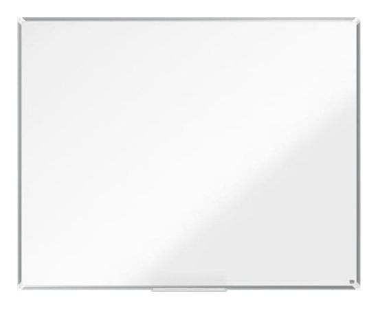 Nobo TABLICA MAGNETYCZNA SUCHOŚCIERALNA STALOWA RAMA ALUMINIOWA 120x150 Z PÓŁKĄ NOBO PREMIUM PLUS Белые доски