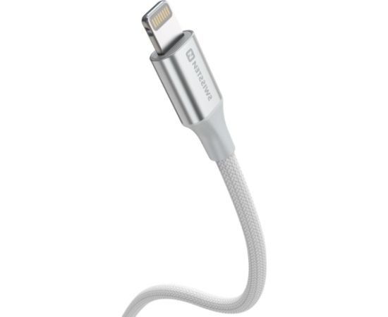 Swissten Textile II USB-C - Lightning Datu un Uzlādes Vads 1.5m Data USB kabeļi