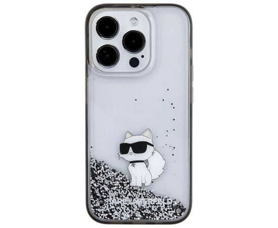 Karl Lagerfeld KLHCP15XLKCNSK Aizmugurējais Apvalks Priekš Apple iPhone 15 Pro Max Neoriģinālie Maciņi