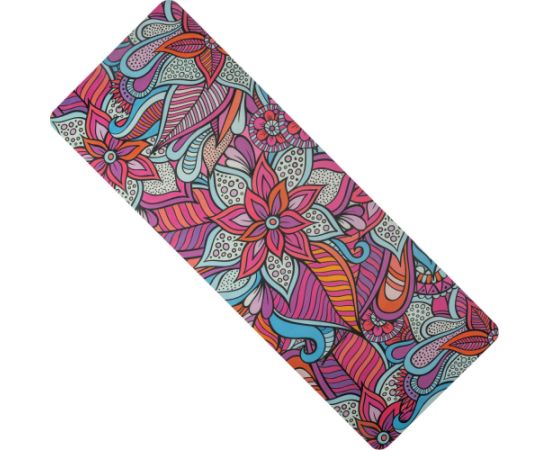 Yate Jogas paklājiņš, dabiskais kaučuks, 4 mm, sarkans Vingrošanas paklājiņi