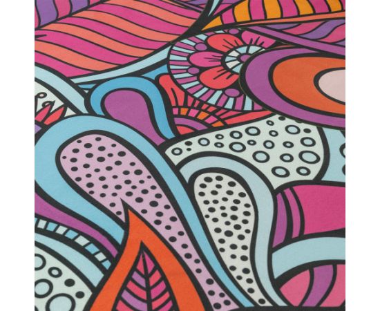 Yate Jogas paklājiņš, dabiskais kaučuks, 4 mm, sarkans Vingrošanas paklājiņi