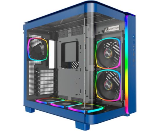 Montech KING PRO 95 , Tower case (blue, Tempered Glass x 2) Datoru korpusi