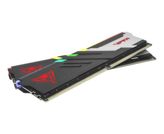 Patriot 32 GB DDR5-7000 Kit, memory (black, PVVR532G700C32K, Viper Venom RGB, XMP) RAM Operatīvā atmiņa