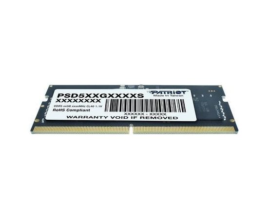 Patriot Memory Signature Line memory module 8 GB 1 x 8 GB DDR5 5600 MHz (PSD58G560082) Оперативная память (RAM)