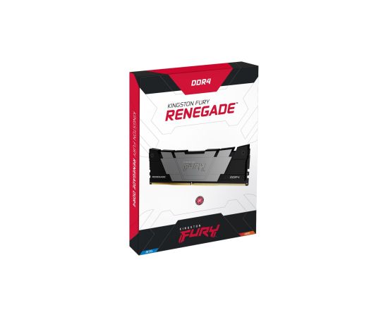 Kingston Technology FURY 16GB 3200MT/s DDR4 CL16 DIMM 1Gx8 Renegade Black RAM Operatīvā atmiņa