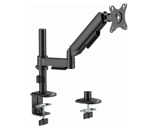 Gembird MA-DA1P-02 Adjustable desk display mounting arm, 17”-32”, black Jaunumi - Audio-Video