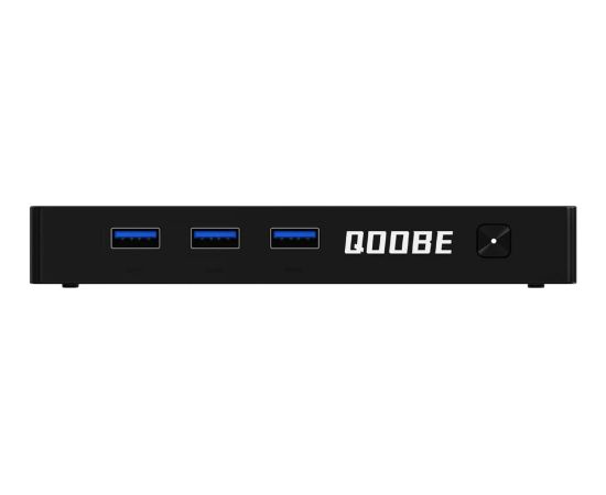 Mini PC Qoobe SUC N150/12GB/SSD 512GB/Win 11 Pro czarny Персональные компьютеры