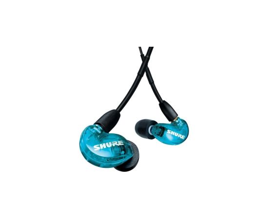 Shure AONIC 215 - in-ear headphones with single transducer and 3.5mm cable (blue) Aудио-видео