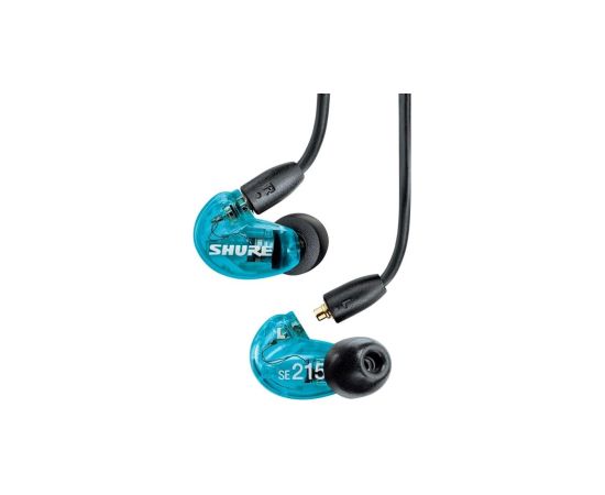 Shure AONIC 215 - in-ear headphones with single transducer and 3.5mm cable (blue) Aудио-видео