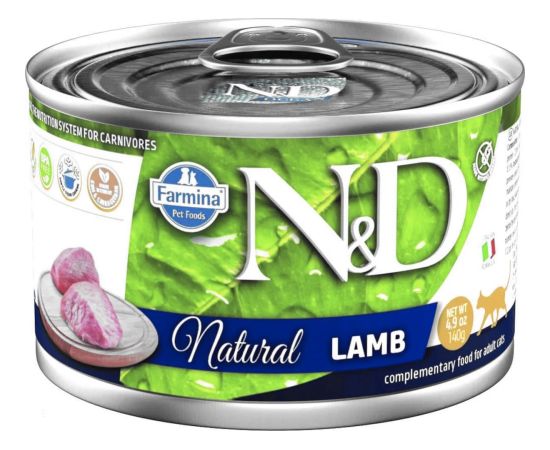 FARMINA N&D Cat Natural Lamb- wet cat food - 140 g Консервы кошек
