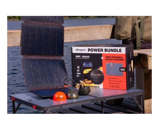 Echosonda Deeper Smart Chirp+ 3 - Zestaw Power Bundle Эхолоты