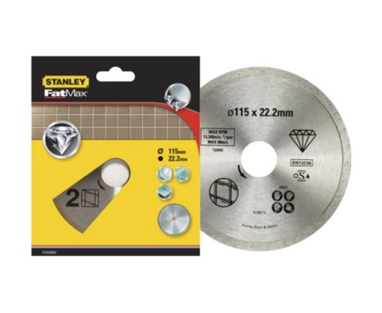Dimanta griešanas disks Stanley STA38117-XJ; 230x22,2 mm Различные диски