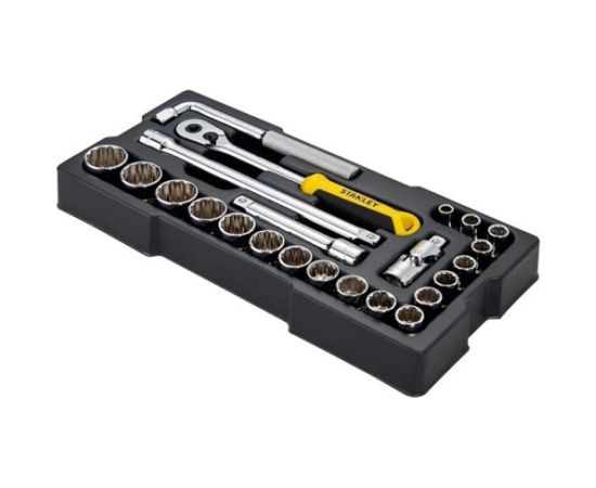Uzgaļu komplekts Stanley STMT1-74726; 1/2''; 23 gab. Mehāniskie instrumenti