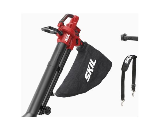 Akumulatora lapu sūcējs-pūtējs Skil 0350 CA; 2x20 V (bez akumulatora un lādētāja) Садовые пылесосы