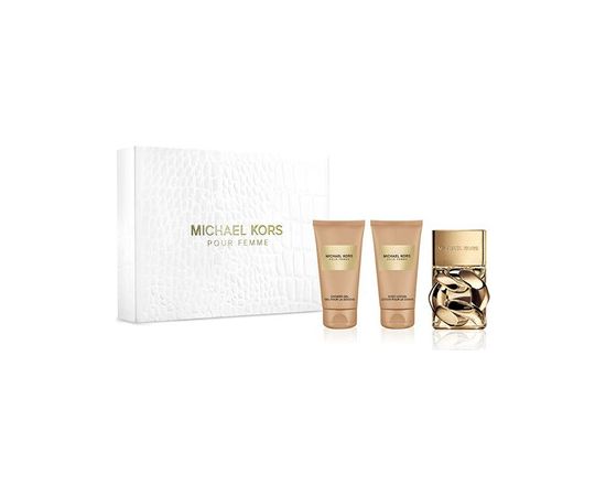 Michael Kors Pour Femme Dárková sadaaEDP 50 ml, tělové mléko 50 ml a sprchový gel 50 ml 50ml Dāvanu komplekti