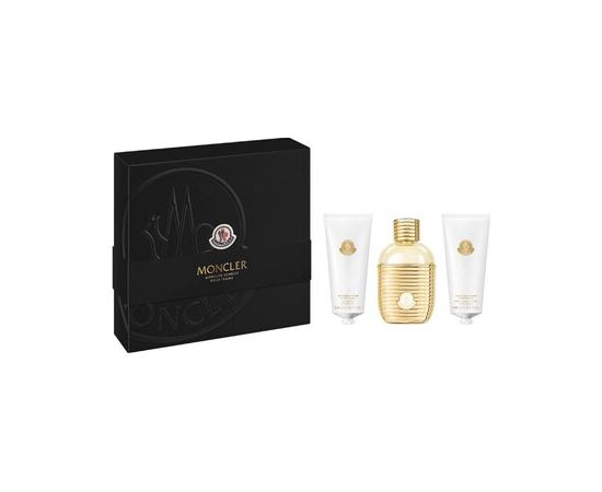 Moncler Sunrise Pour Femme Dárková sada EDP 100 ml, sprchový gel 100 ml a tělový krém 100 ml 100ml Dāvanu komplekti