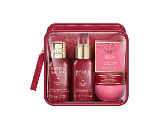 Baylis & Harding Midnight Cherry Bag - Dárková sada Духи и косметика