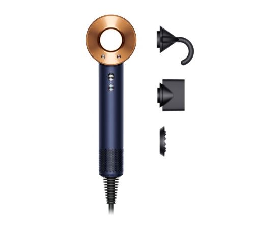 Dyson HD07 Supersonic Hair Dryer, Prussian Blue/Rich Copper фены
