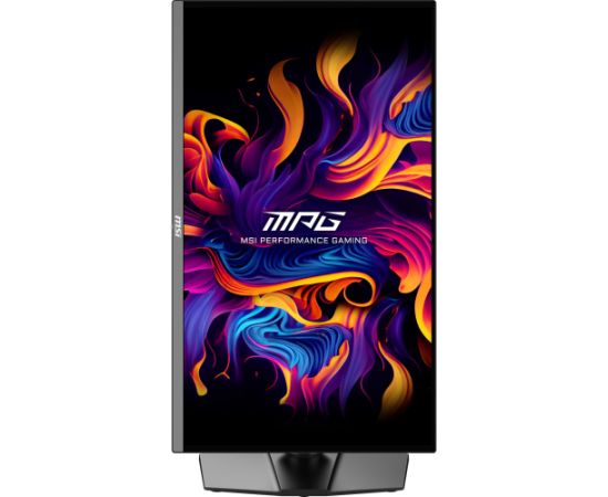 Monitor MSI MPG 271QRX QD-OLED 26.5" Gaming Panel QD-OLED 2560x1440 16:9 360Hz Matte 0.03 ms Swivel Pivot Height adjustable Tilt Colour Black MPG271QRXQD-OLED LED / LCD мониторы
