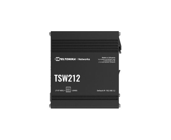 NET SWITCH 8PORT 10/100/1000/2SFP TSW212 TELTONIKA Коммутаторы (Switch)