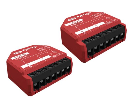 Set of 2 Shelly 1PM Gen3 WiFi/Bluetooth Controllers Viedie slēdži